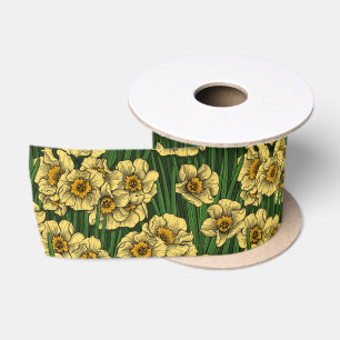 Ruban En Satin Jardin de la jonquille