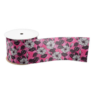 Ruban En Satin Jardin des Hibiscus 2
