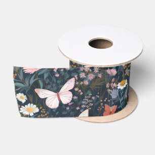 Ruban En Satin Jardin des papillons
