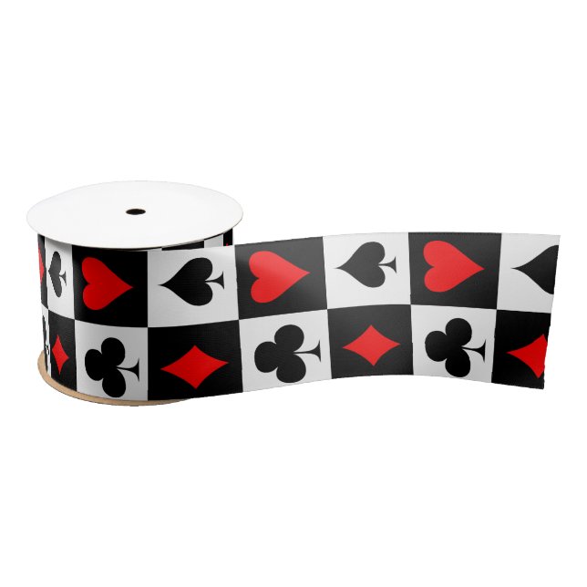 Ruban En Satin Jeu de cartes (Bobine)