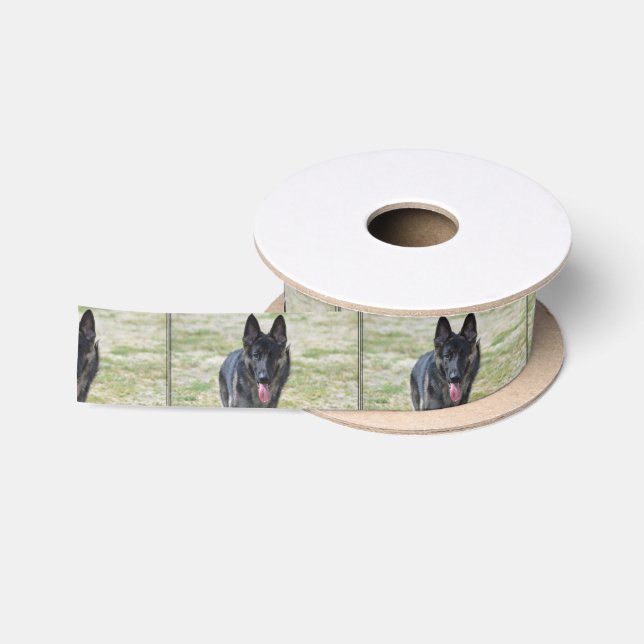 Ruban En Satin Jeune berger allemand (Bobine)