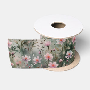 Ruban En Satin Joli Fleur sauvage