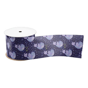 Ruban En Satin Joli lavande violet