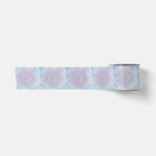 Ruban En Satin Joli rose Sacré Lotus Fleur de fleurs Mandala