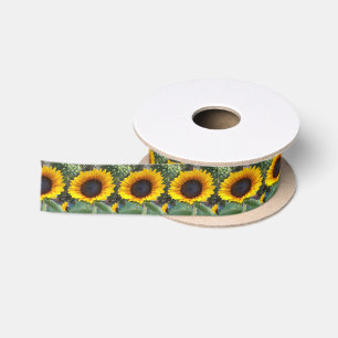 Ruban En Satin Joli tournesol