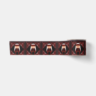 Ruban En Satin jolie fille palestinienne Broderie rouge tatreez
