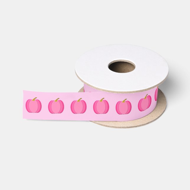 Ruban En Satin Jolie fille rose Citrouille modèle bébé (Bobine)