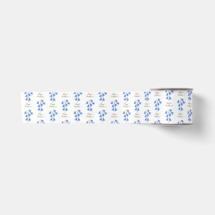 Ruban En Satin Jolies Bluebells blanches
