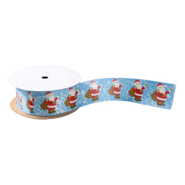Ruban En Satin Jolly Ole Saint Nicholas (Bobine)