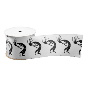 Ruban En Satin Joueur de cannelure de Kokopelli Thunder_Cove
