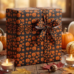Ruban En Satin Joyeux Halloween Citrouille Illustrative Art