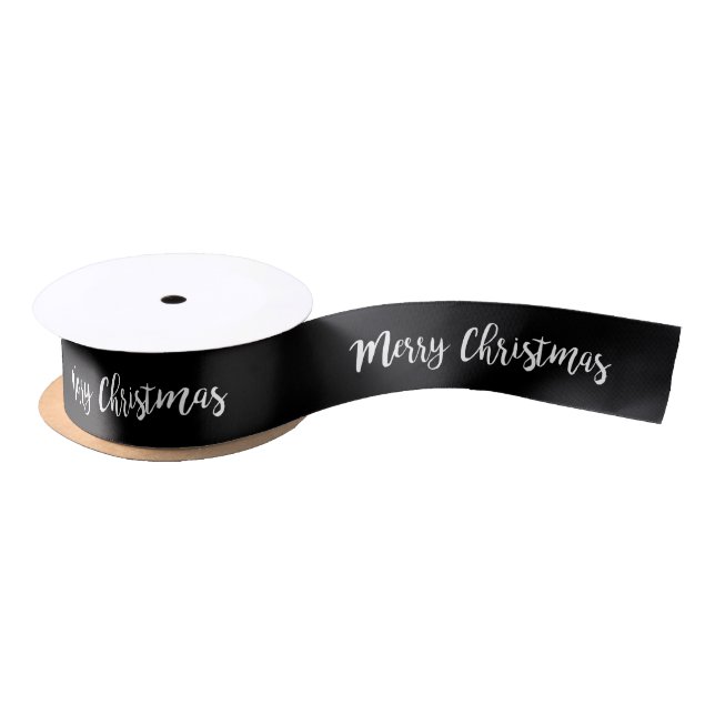 Ruban En Satin Joyeux Noël (Bobine)