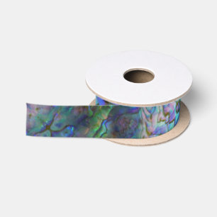 RUBAN EN SATIN KIWI DE NOUVELLE-ZÉLANDE PAUA