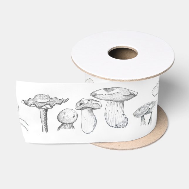 Ruban En Satin La bande de champignon (Bobine)