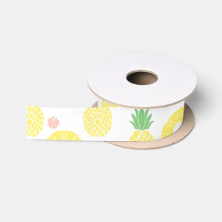 Ruban En Satin La partie aiment un ruban d'ananas