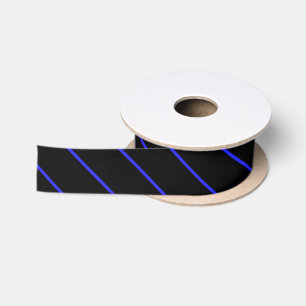 Ruban En Satin La police de police amincit Blue Line