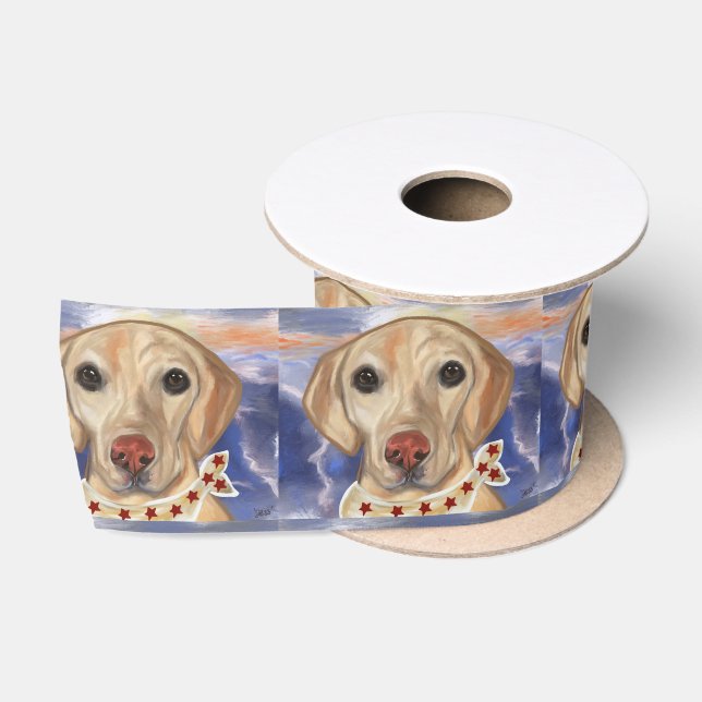 Ruban En Satin Labrador Retriever (Bobine)