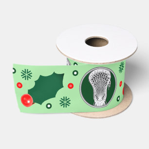 Ruban En Satin Lacrosse Noël Gite Cadeau Satin Ruban