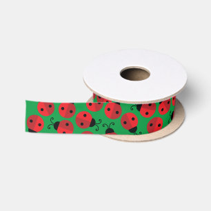 Ruban En Satin Lady Bug Cute Anniversaire de enfant Party