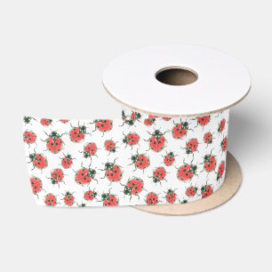Ruban En Satin Ladybugs
