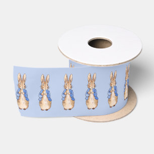 Ruban En Satin Lapin classique en veste bleue