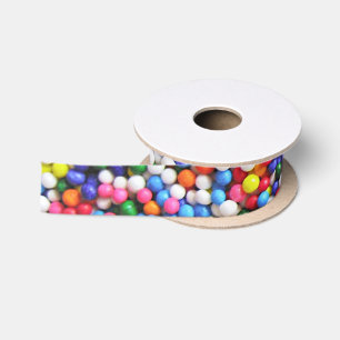 Ruban En Satin L'arc-en-ciel arrose