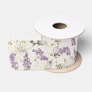 Ruban En Satin Lavande Lilac Design