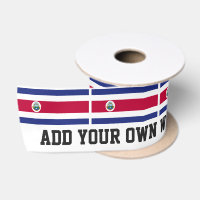 Le drapeau de la côte Rican