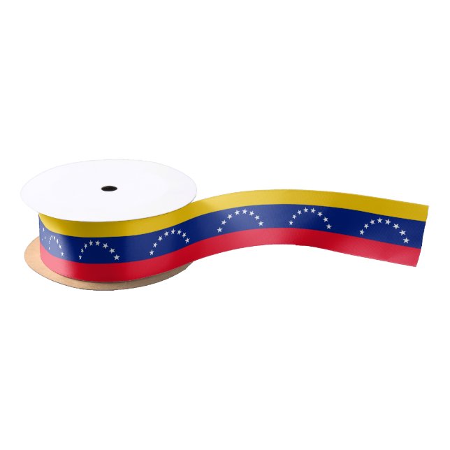Ruban En Satin Le Venezuela (Bobine)