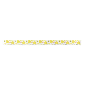 Ruban En Satin Lemon blanc de fraise