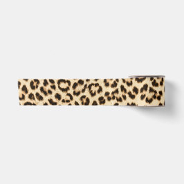 Ruban En Satin Leopard en cuir Imprimer Motif Monogramme