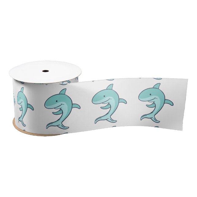 Ruban En Satin Les dauphins bleus sauter Thunder_Cove (Bobine)