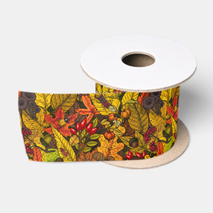 Ruban En Satin Les trésors d'automne