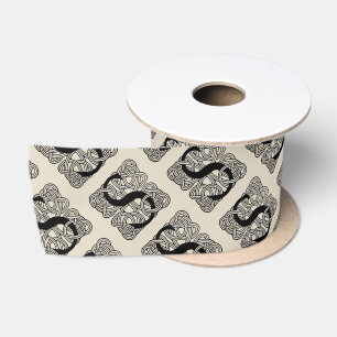 Ruban En Satin LETTRE S Vintage Céleste Knot Monogramme