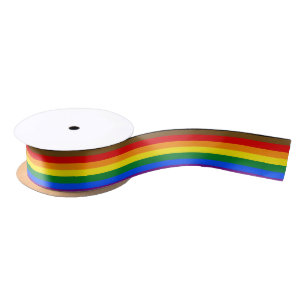 RUBAN EN SATIN LGBTQ