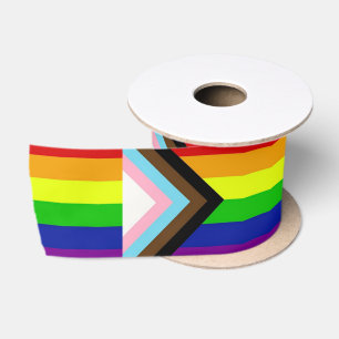 Ruban En Satin LGBTQ+ Pride