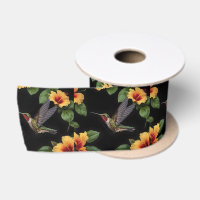 "L'harmonie de la nature : l'hibiscus des colibris