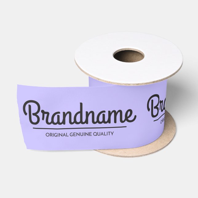 Ruban En Satin Logo d'entreprise personnalisé (Bobine)