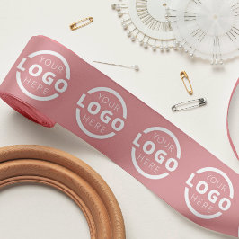 Ruban En Satin Logo d'entreprise personnalisé Promo d'entreprise 