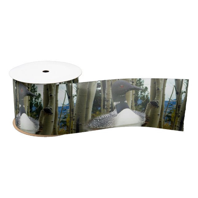 Ruban En Satin Loon Wilderness (Bobine)
