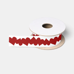 Ruban En Satin Love Rubon Paper Valentine's Customisé Ribbon