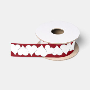 Ruban En Satin Love Rubon Paper Valentine's Customisé Ribbon