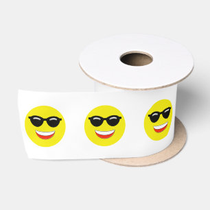 Ruban En Satin Lunettes de soleil Cool de refroidissement Emoji