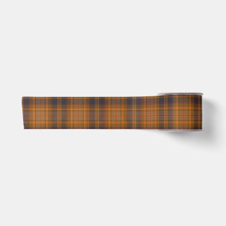 Ruban En Satin Luxueux Noël Brown Plaid