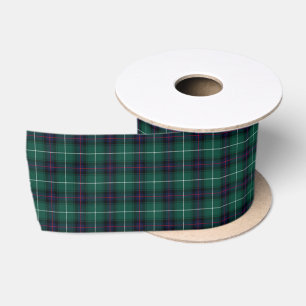 Ruban En Satin MacDonald de Isles Tartan Plaid Motif