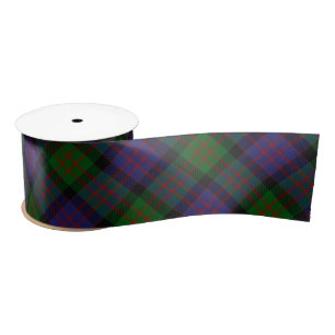 Ruban En Satin MacDonald Tartan