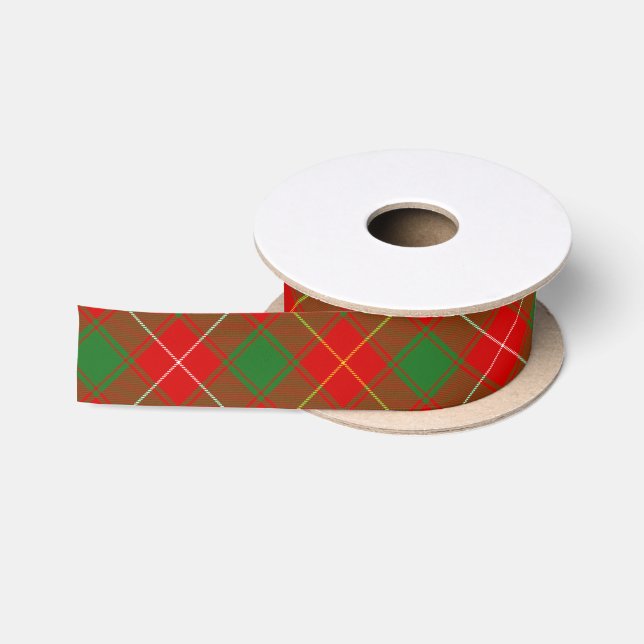Ruban En Satin Macfie McPhee Tartan Plaid Motif Plaid Big (Bobine)