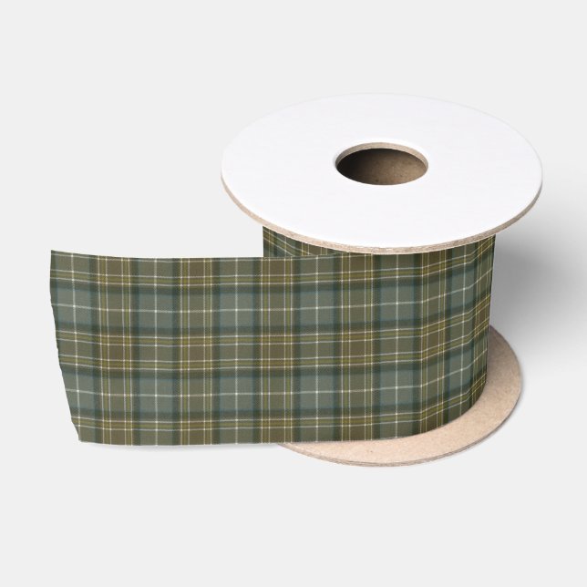 Ruban En Satin MacKellar Tartan écossais Patiné (Bobine)