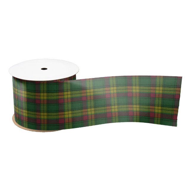 Ruban En Satin MacMillan Old Scottish Tartan (Bobine)