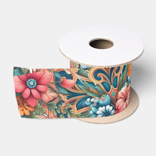 Ruban En Satin Magnifique bouquet de fleurs